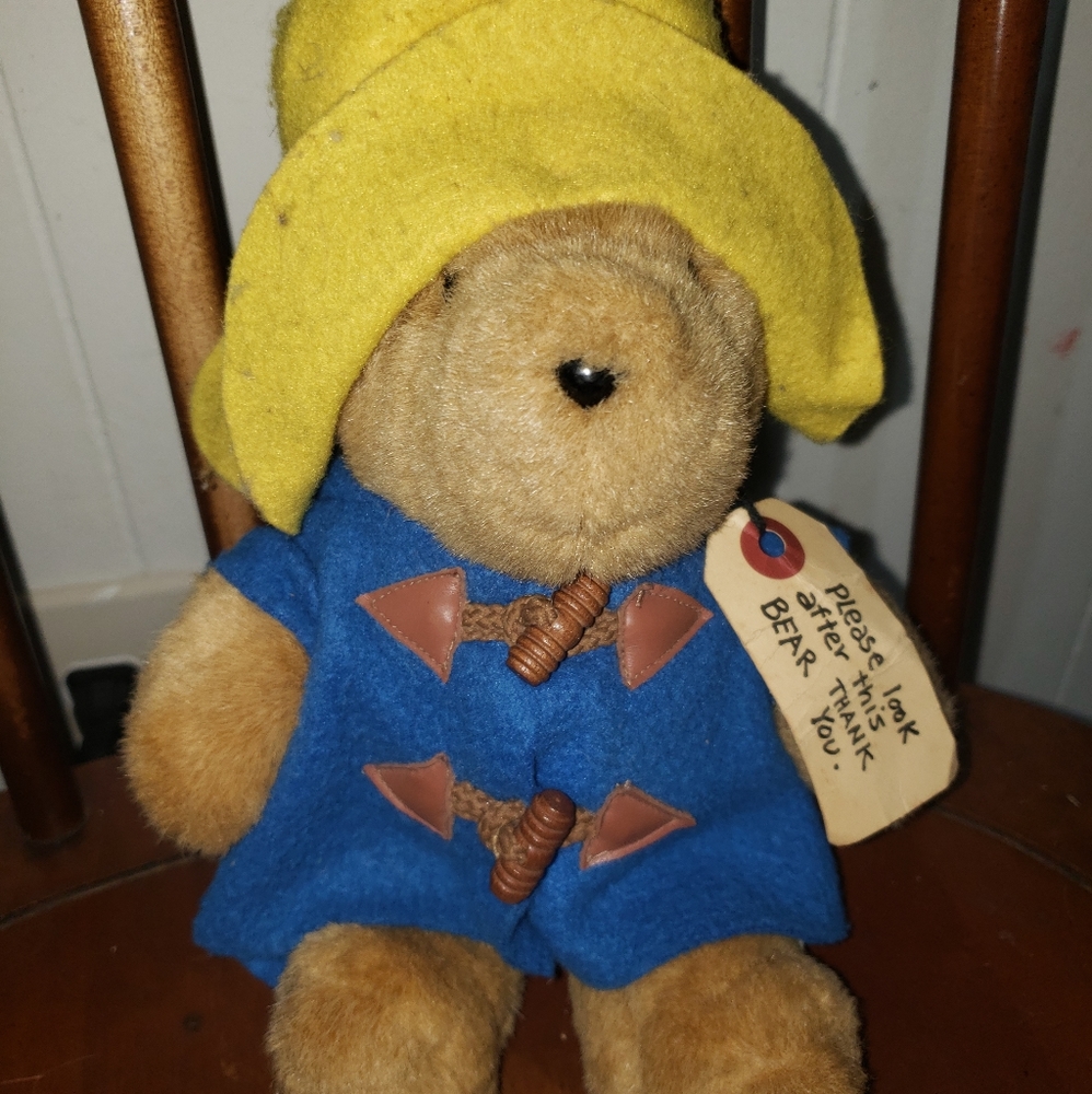 10in vintage paddington bear 1980s